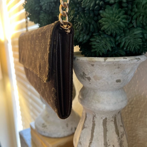 Louis Vuitton Brown Monogram Mini Lin Canvas Porte Tresor International Wallet - Picture 9 of 15